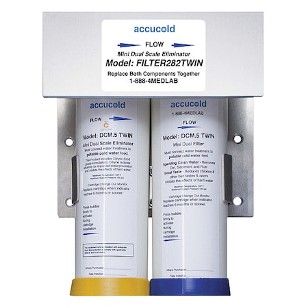 WaterFilterCartridge, 10micron, 0.5gpm MPN:FILTER282REP