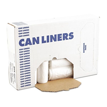 23 gal Trash Bags, 29 in x 45 in, Heavy-Duty, 14 microns, Natural MPN:Z5845HN R01