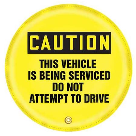 Steering Wheel Cover, This Vehicle, 24 In. MPN:KDD834