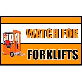 Banner Watch for Forklifts 3ft x 5ft BT533