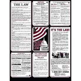 Federal Labor Law Poster-English PPG105