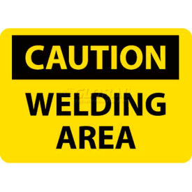 NMC C362RB OSHA Sign Caution Welding Area 10
