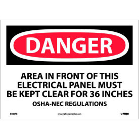 Safety Signs - Danger Area - Vinyl 10