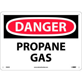 NMC D84AB OSHA Sign Danger Propane Gas 10