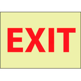 NMC GL12PB Fire Sign Exit 10