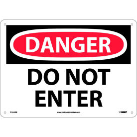 Safety Signs - Danger Do Not Enter - Rigid Plastic 10