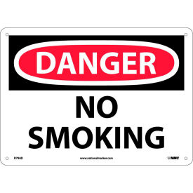 Safety Signs - Danger No Smoking - Aluminum MSMK133VA