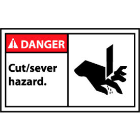 Graphic Machine Labels - Danger Cut/Sever Hazard DGA22AP