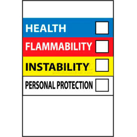 NMC HM25 RTK Labels-Write On Color Bar / 6