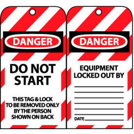 Lockout Tags - Do Not Start LOTAG14