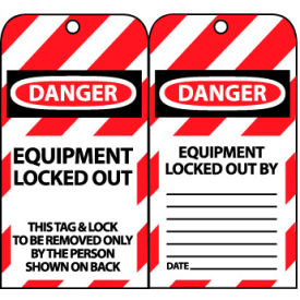 Lockout Tags - Equipment Locked Out LOTAG17
