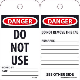 NMC RPT105 Tags Do Not Use 6
