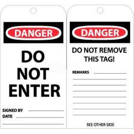 NMC RPT161 Tags Do Not Enter 6
