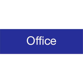 Engraved Sign - Office - Blue EN16BL