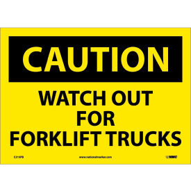 Safety Signs - Caution Watch Out Forklift Trucks - Vinyl 10