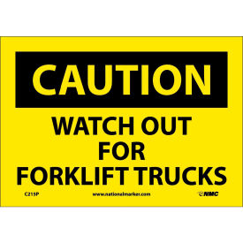 Safety Signs - Caution Watch Out Forklift Trucks - Vinyl 7