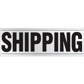 AccuformNMC™ Shipping Traffic Sign EGP Reflective Aluminum 24