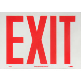 Glo-Brite Exit Sign - Vinyl GL12P