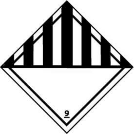 National Marker Company Class 9 Shipping Labels 4