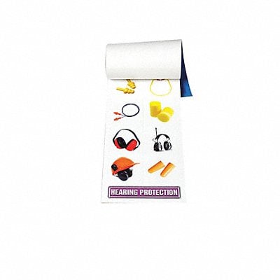 Label Booklet 10in x 5in Adhesive Vinyl MPN:PPE468