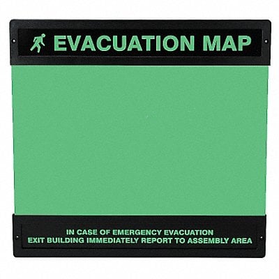 Evacuation Map Holder 11 in x 17 in MPN:DTA239