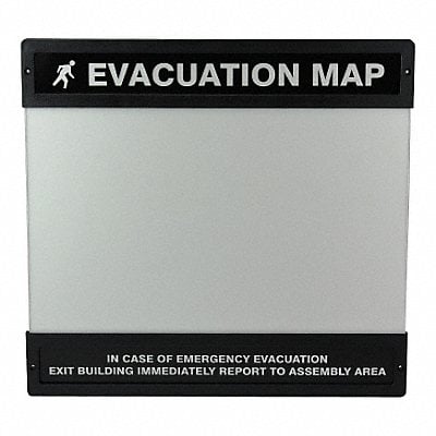 Evacuation Map Holder 11 in x 17 in MPN:DTA241