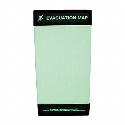 Evacuation Map Holder 17 in x 11 in MPN:DTA242