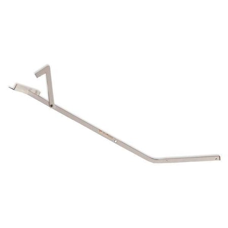 Portable Rail Clamp Sign Holder, 47 in Height, 14 in Width MPN:FRR350