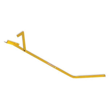 Portable Rail Clamp Sign Holder, 49 in Height, 12 in Width MPN:FRR390