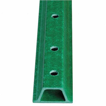 U-Channel Post, 6 ft, Green MPN:HSP701GN