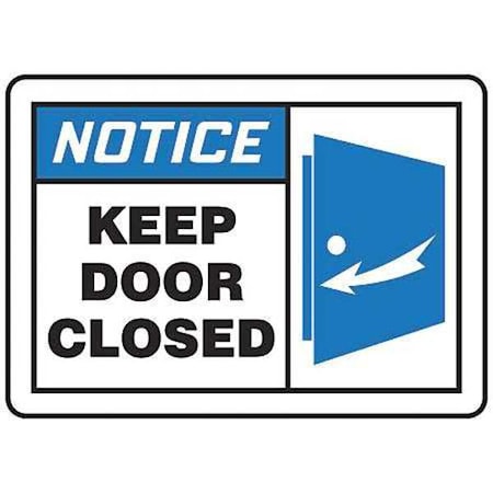 Safety Label, 3 1/2 in Height, 5 in Width, Vinyl, Horizontal Rectangle, English MPN:LABR802VSP