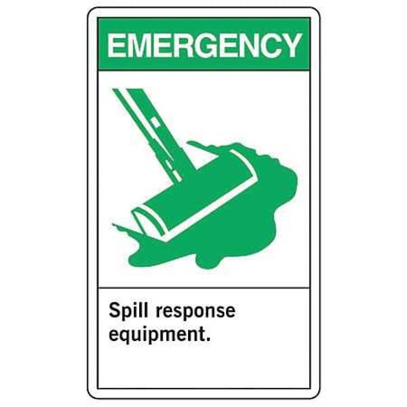 Safety Label, 5 in x 3 1/2 in, Vinyl, PK5 MPN:LCHL900VSP