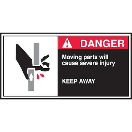 CEMA Label, 2 1/2 in Height, 5 in Width, Vinyl, Horizontal Rectangle, English MPN:LECN172