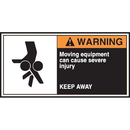 CEMA Label, 2 1/2 in Height, 5 in Width, Vinyl, Horizontal Rectangle, English MPN:LECN364