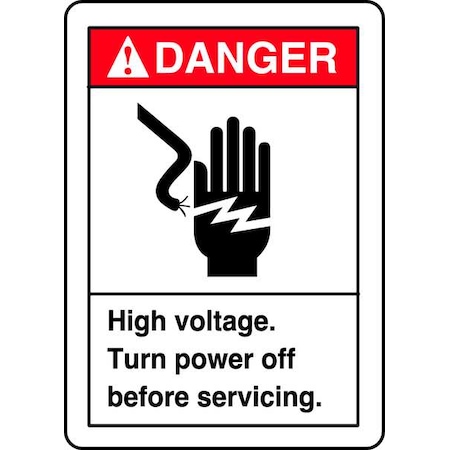 Label, 5 in Height, 3 1/2 in Width, Vinyl, Vertical Rectangle, English MPN:LELC025VSP