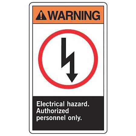 Label, 5 in Height, 3 1/2 in English, LELC335VSP, PK5 MPN:LELC335VSP
