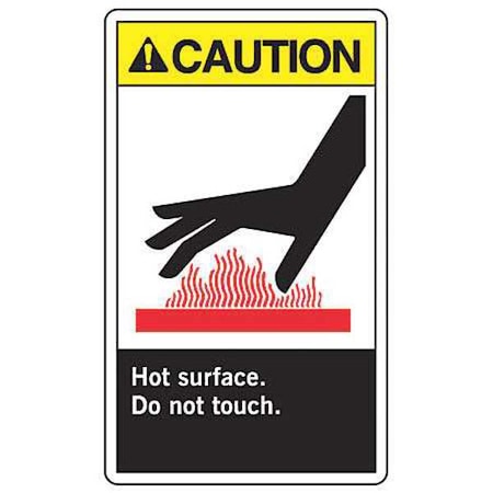 Label, 5 in H, 3 1/2 in W, Vinyl, Vertical Rectangle, English, LEQM645VSP, PK5 MPN:LEQM645VSP