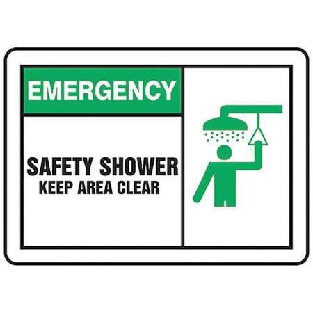 Safety Label, 3 1/2 in Height, 5 in English, LFSD906VSP, PK5 MPN:LFSD906VSP