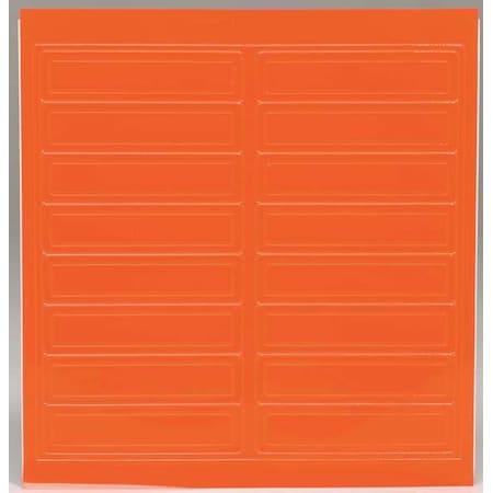 Hard Hat Label, 1 In. H, 4 In. W, PK16, LHR104RDOR MPN:LHR104RDOR