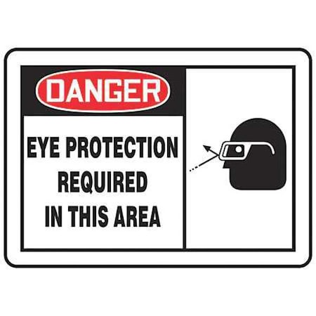 Safety Label, 5 In. W, PK5, LPPE006VSP MPN:LPPE006VSP