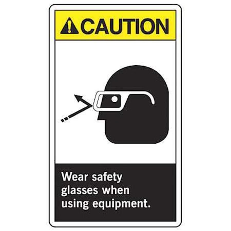 Label, 5 In. H, 3-1/2 In. W, PK5, LPPE613VSP MPN:LPPE613VSP