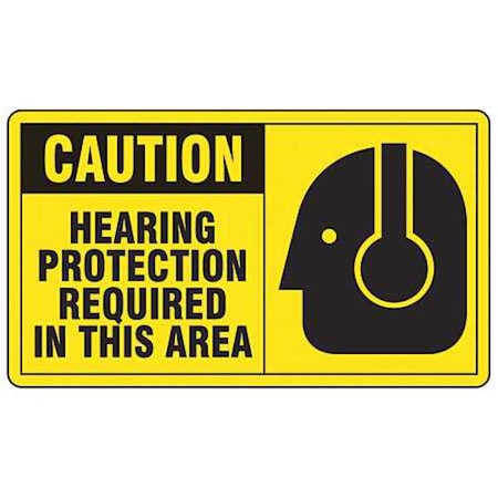 Safety Label, 3-1/2 In. H, 5 In. W, PK5, LPPE625VSP MPN:LPPE625VSP