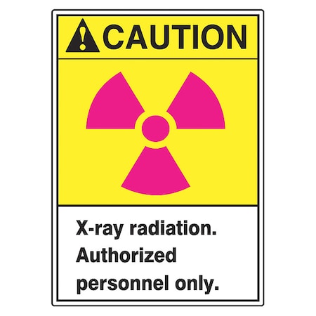 Safety Label, 5 in H, 3 1/2 in W, Vinyl, Vertical Rectangle, LRAD607VSP, PK5 MPN:LRAD607VSP