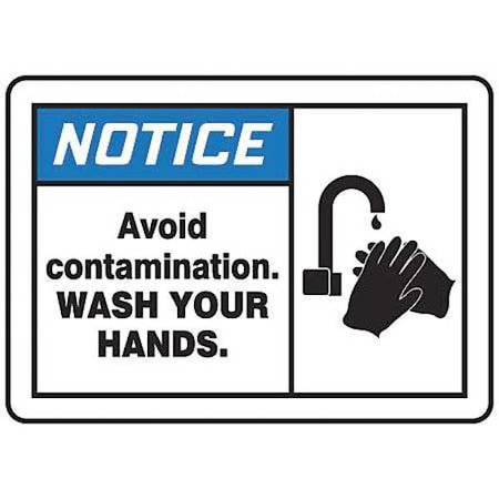 Safety Label, 3 1/2 in x 5 in, Vinyl, PK5 MPN:LRST801VSP