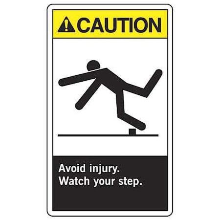Label, 5 in H, 3 1/2 in W, Vinyl, Vertical Rectangle, English, LSTF603VSP, PK5 MPN:LSTF603VSP