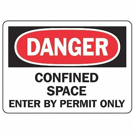 Danger Sign, 7X10