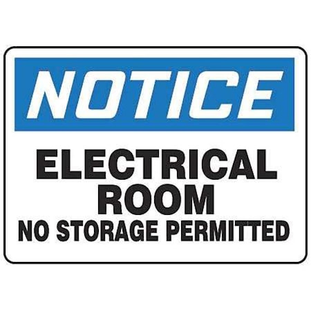 Notice Sign, 10X14