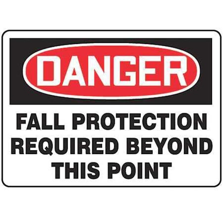 Danger Sign, 7X10