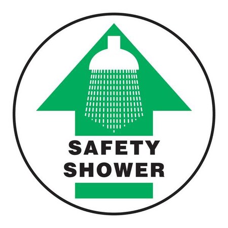 Floor Sign, Round, English, MFS1617 MPN:MFS1617