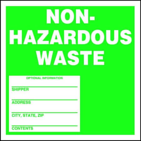 DOT Handling Label, Paper, 6